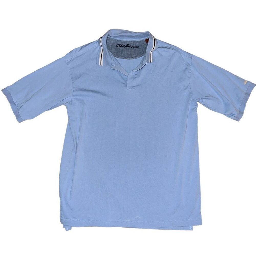 BOB TIMBERLAKE Men’s Blue 100% Supima Cotton Polo Size Medium